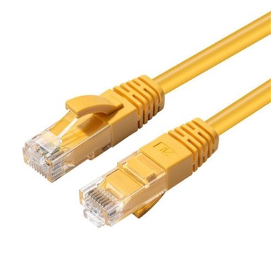 Mrežni spojni kabel, UTP, kategorija 6A, LSZH, duljina 2 m, žuta