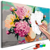 Slika za samostalno slikanje Flowers in Vase 60x40
