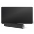 Gaming podloga za stol, crna, 100 x 50 cm