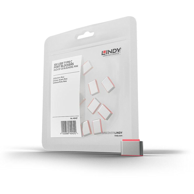 LINDY Blokator USB Tip-C priključka 40437, ružičasta