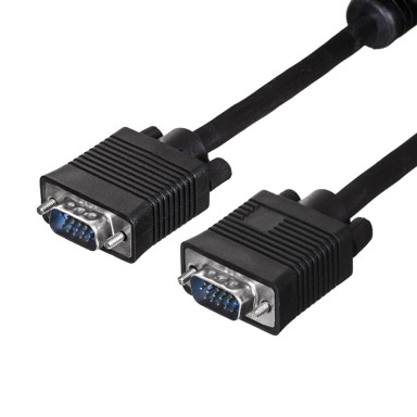 MICROCONNECT SVGA kabel HD15, 3 m, feritna jezgra