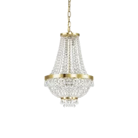 IDEAL LUX Visilica Caesar SP6, G9 ID114729, zlatna