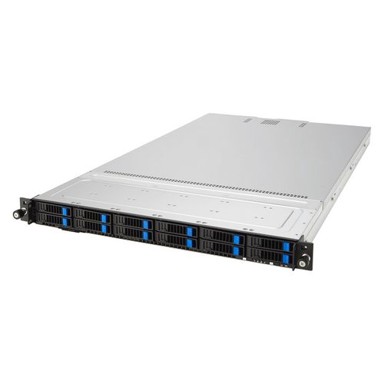 ASUS Server RS700A-E12-RS12U, rack 1U, AMD EPYC 9004, dual-CPU, 12x NVMe, 3x PCIe 5.0