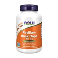 NOW Psilium (indijski trputac), 500 mg, 200 kapsula