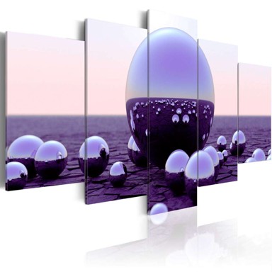 Slika Purple Balls 100x50