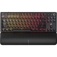 CORSAIR Gaming tipkovnica K70 Core Wireless TKL RGB, mehanička, bežična (SLIPSTREAM + Bluetooth + USB-C), RGB osvjetljenje, US raspored, crna
