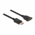 DELOCK Produžni DisplayPort kabel, 87095, 1 m, 8K 60 Hz, ugradbeni, crni