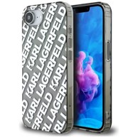 KARL LAGERFELD Maskica s ponavljajućim logotipom za Apple iPhone 16E