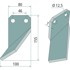 GRANIT Lijevi nož rotacijske freze 155x80x7 mm za FORIGO G2596011