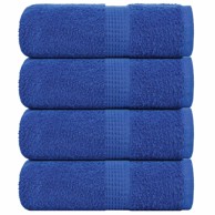 Ručnici za pranje Frogn, 4 kom., 30 × 30 cm, 360 g/m², plavi