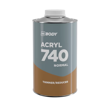 HB BODY Standardni akrilni razrjeđivač 1 L, 740 Acryl Normal Thinner