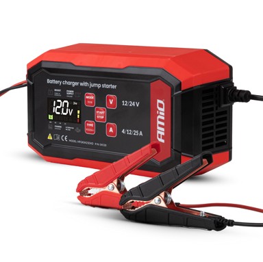 AMIO BOOST punjač akumulatora 25A 12/24V PRO