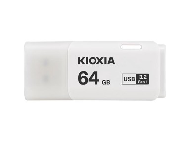 TOSHIBA Memorijski USB stick Kioxia-Toshiba Hayabusa 3.2, 64GB, U301, bijeli