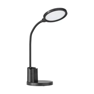 Stolna lampa Brolini, LED 2,1W, USB, s baterijom, crna