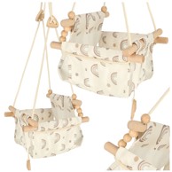 Drvena dječja Lljuljačka duge