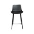 DAN-FORM DENMARK Crna barska stolica od umjetne kože Hype