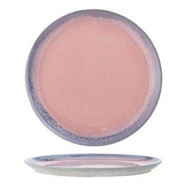 BLOOMINGVILLE Tanjur svijetloružičasti od kamenine Paula, ø 26,5 cm