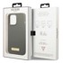 GUESS Etui GUHMP13XSPLG, za iPhone 13 Pro Max, Silicone Logo Plate, MagSafe, siva