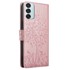 Preklopna maskica za Samsung Galaxy M15 5G, roza