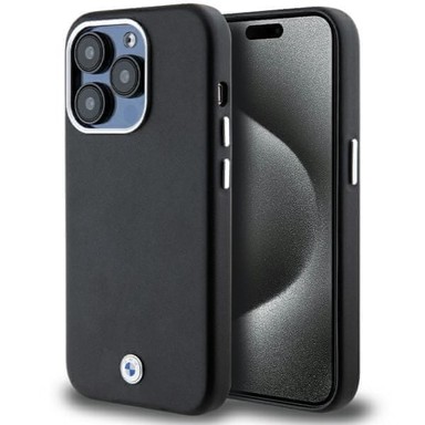 BMW Futrola Signature Wrapped Metal MagSafe, za iPhone 14 Pro Max, crna