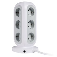 VERBATIM Produžni kabel EU EUPT-01 11xAC / 2xUSB-A / 2xUSB-C 49547