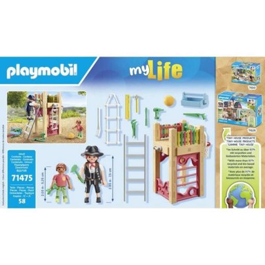 PLAYMOBIL Set za slaganje Igralište My Life 71475