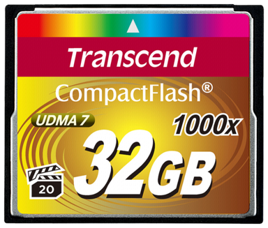 TRANSCEND Memorijska kartica Compact Flash 32GB 1000x