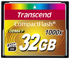 TRANSCEND Memorijska kartica Compact Flash 32GB 1000x