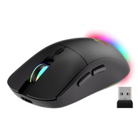 WOZINSKY Bežični miš WMGK-1132, RGB osvjetljenje, crna boja