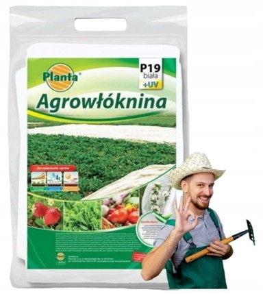 PLANTA Proljetni agrotekstil 1,6x10 m, bijeli
