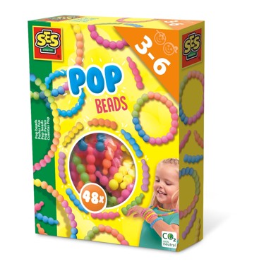 SES Pop beads, 48 pieces