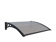 IWHOME Nadstrešnica za ulaz Artemis B-A 80x100 cm, prozirna