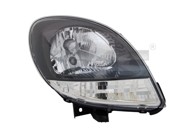 TYC Far RENAULT KANGOO 03-08 desni H4 bijeli žmigavac tamni 20-0361-75-2