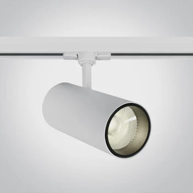 Reflektor za šinu, DM65642CT/W/C, LED, 30W, 4000K, 2600 lm, 38°, 230V, bijela