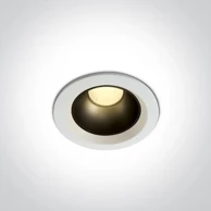 ONE LIGHT Ugradbna svjetiljka led 7w 560lm 3000k 45* bijela dm10107z/w/w