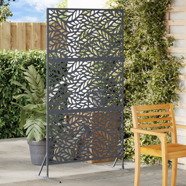 Metalni panel ograde metal velika uzorak, antracit