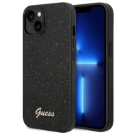 GUESS Zaštitna maska GUHCP14SHGGSHK, za iPhone 14, crna, šljokice