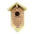 ESSCHERT DESIGN Kućica za ptice, pletena, visina 26,2 cm
