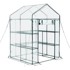 VEVOR Staklenik 137x137x196 cm, zeleni