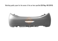 ISAM Zadnji branik Peugeot 208 3/5 vrata, +/-senzori