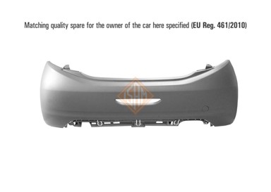 ISAM Zadnji branik Peugeot 208 3/5 vrata, +/-senzori