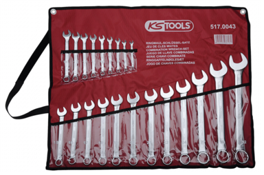 KS TOOLS Set kombiniranih ključeva 21-dijelni 6-32mm