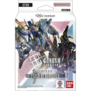 Gundam Card Game Starter deck Flash of Radiance ST08