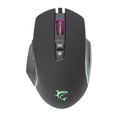 WHITE SHARK Miš Gareth GM-5009, crni, 6400 dpi, optički, žičani