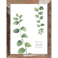 STYLER Smeđi okvir za fotografije Bergen Shabby, 34 x 44,5 cm