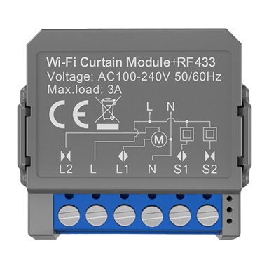 AVATTO pametni modul za zavjese CMS16-RF-1, WiFi+RF