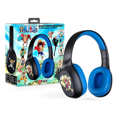 KONIX Gaming slušalice 82521120668, žičano i bežično, Bluetooth, crno-plave