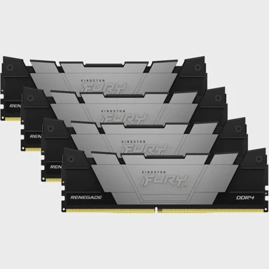 KINGSTON RAM memorija Renegade KF436C16RB12K4/64, 64GB (4x16GB), DDR4-3600, CL16, DIMM, crna
