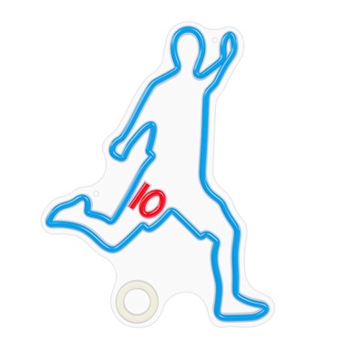 FOREVER Neonsko LED svjetlo NOGOMETAŠ, šareni, FPNE31