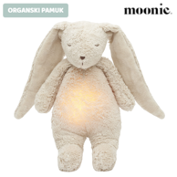 MOONIE Dječji zečić od organskog pamuka, sand